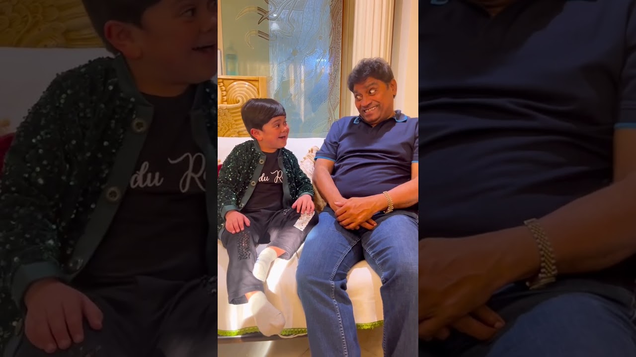 Chhota Chhatri Johnny lever with Abdu Rozik