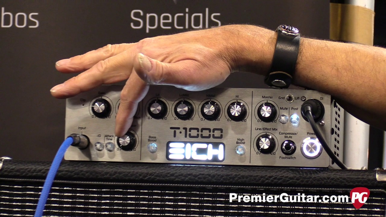 NAMM '17 - Демонстрация усилителя Eich Amplification T-1000