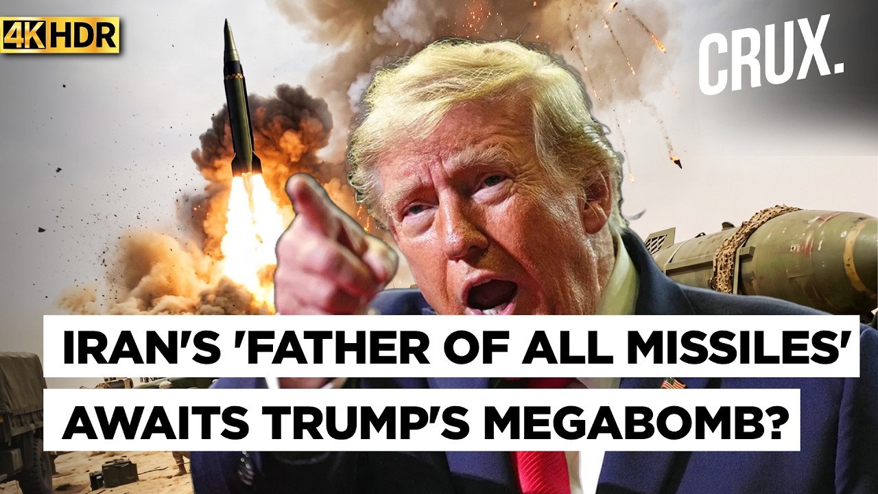 Iran Threatens To Unleash 'Father Of All Missiles' If Trump Uses 'Mother Of All Bombs' | 4K