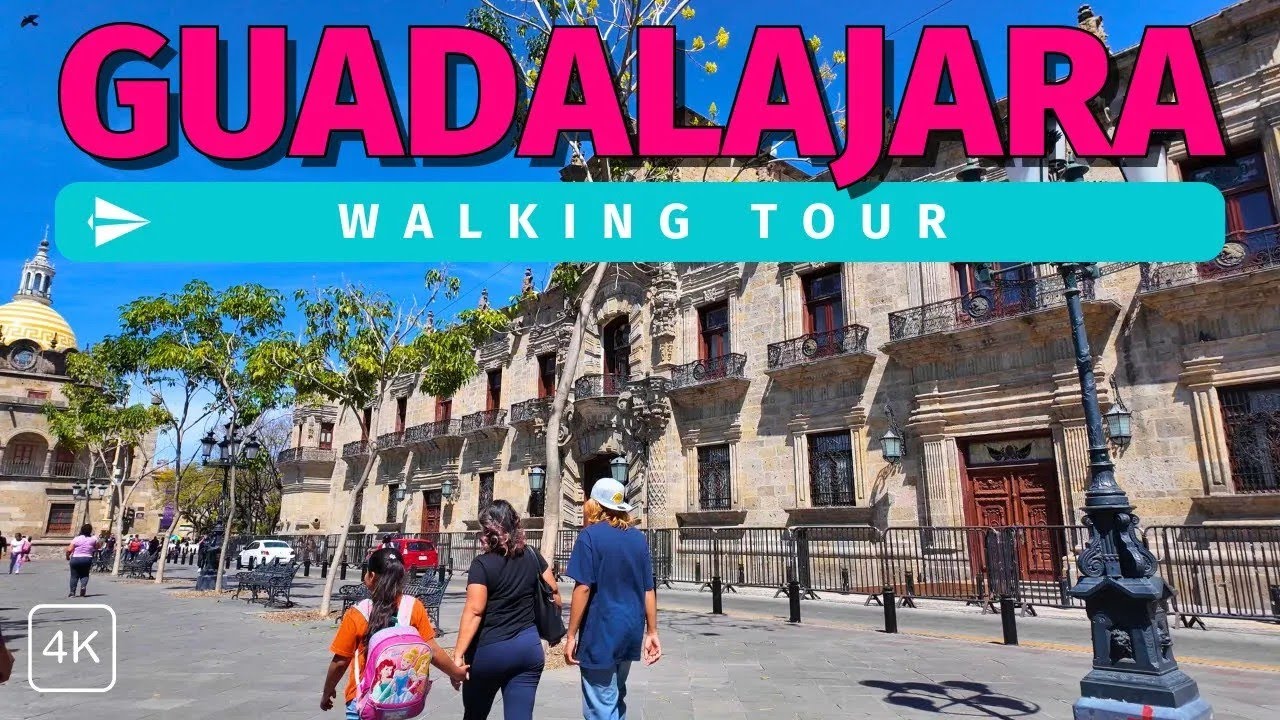 Guadalajara's Historical Center, Mexico | Walking Tour 4K with Captions