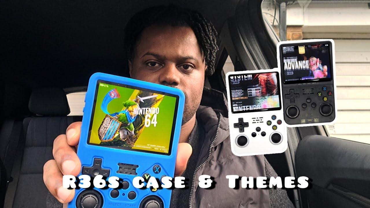R36S Case & R36S Themes 🎮🕹