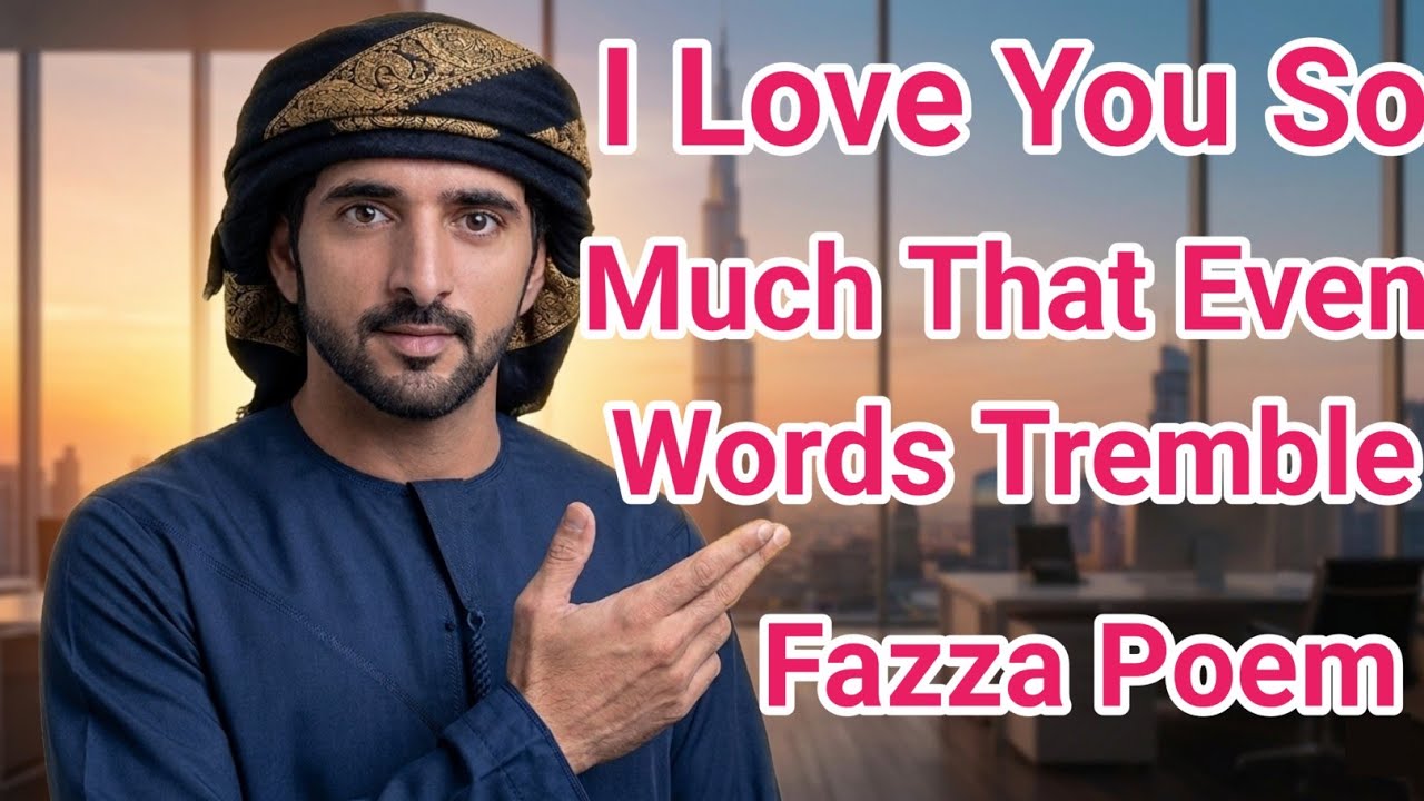 I Love You So Much That Even Words Tremble Fazza Poem Sheikh Hamdan Pice Dubai 2026