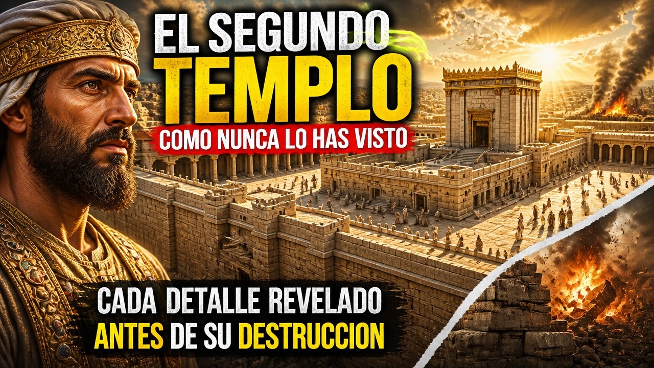 El SEGUNDO TEMPLO Como Nunca Lo Has Visto — Cada Detalle Revelado ANTES de Su DESTRUCCION