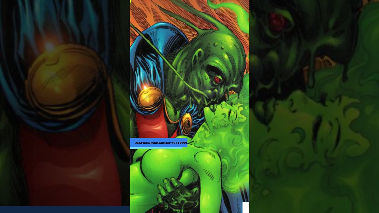 The Many Martians Manhunter!! #shorts #justiceleague #dccomics
