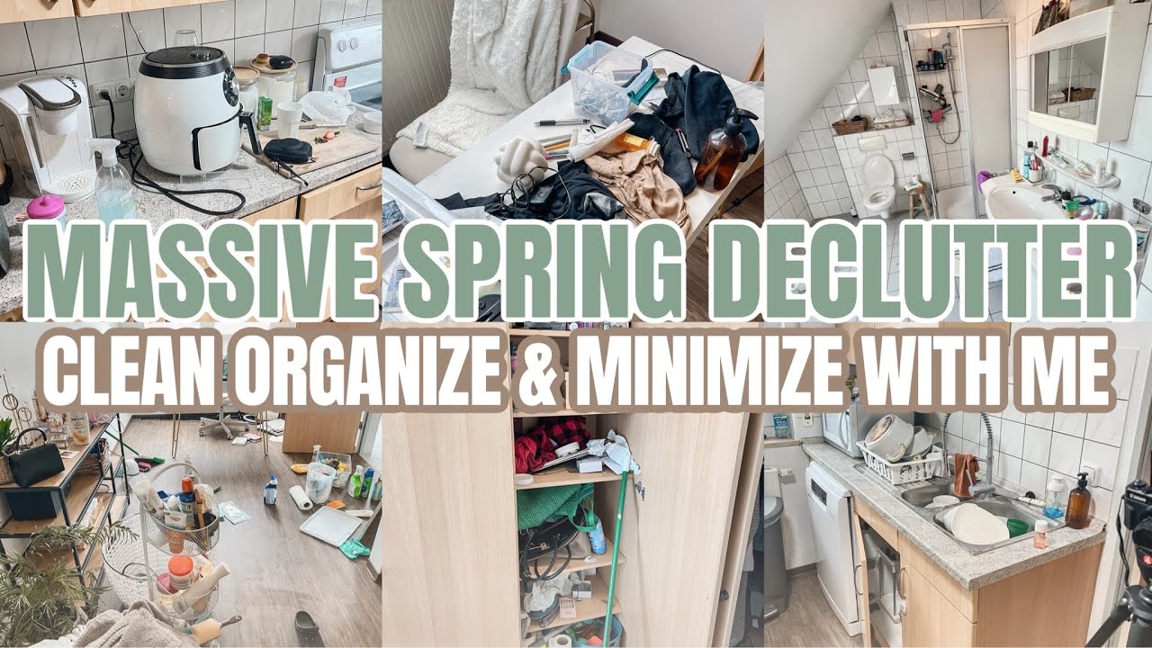 MASSIVE SPRING CLEAN DECLUTTER ORGANIZE WITH ME | ULTIMATE CLEANING MOTIVATION | 2023 CLEAN WITH ME