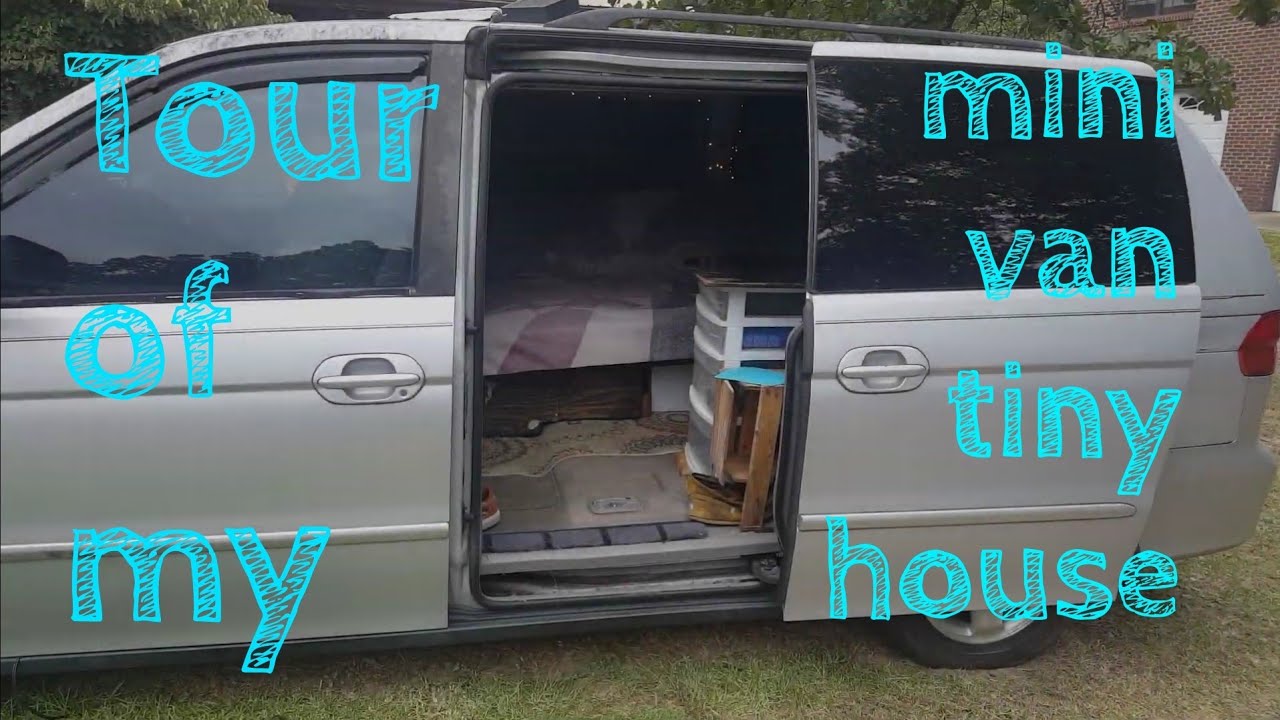 Tour of my minivan tiny house and vanlife interview