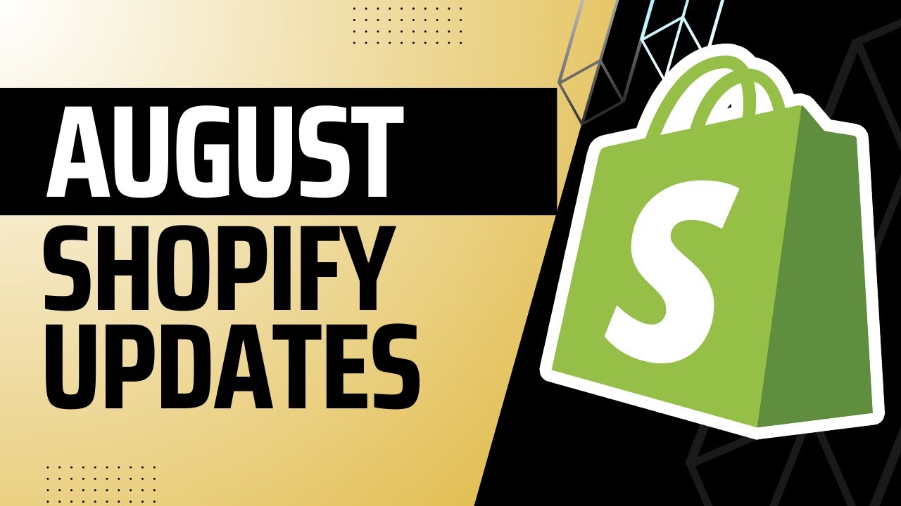 NEW SHOPIFY UPDATES to Improve Your Shopify Store | What YOU Need to Know - Shopify August 2025...