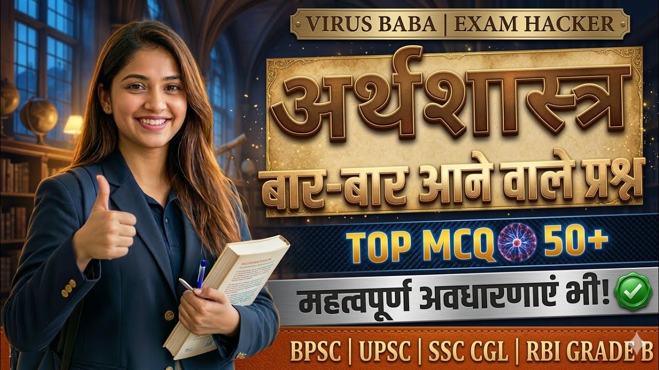Economics Top 50 High-Level Questions | Part 2 (Q. 51-100) | For All Competitive Exams
