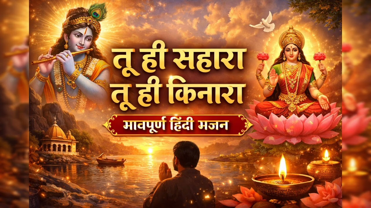 हृदय स्पर्शी हिंदी भजन | Tu Hi Sahara Tu Hi Kinara | New Hindi Bhajan 2026