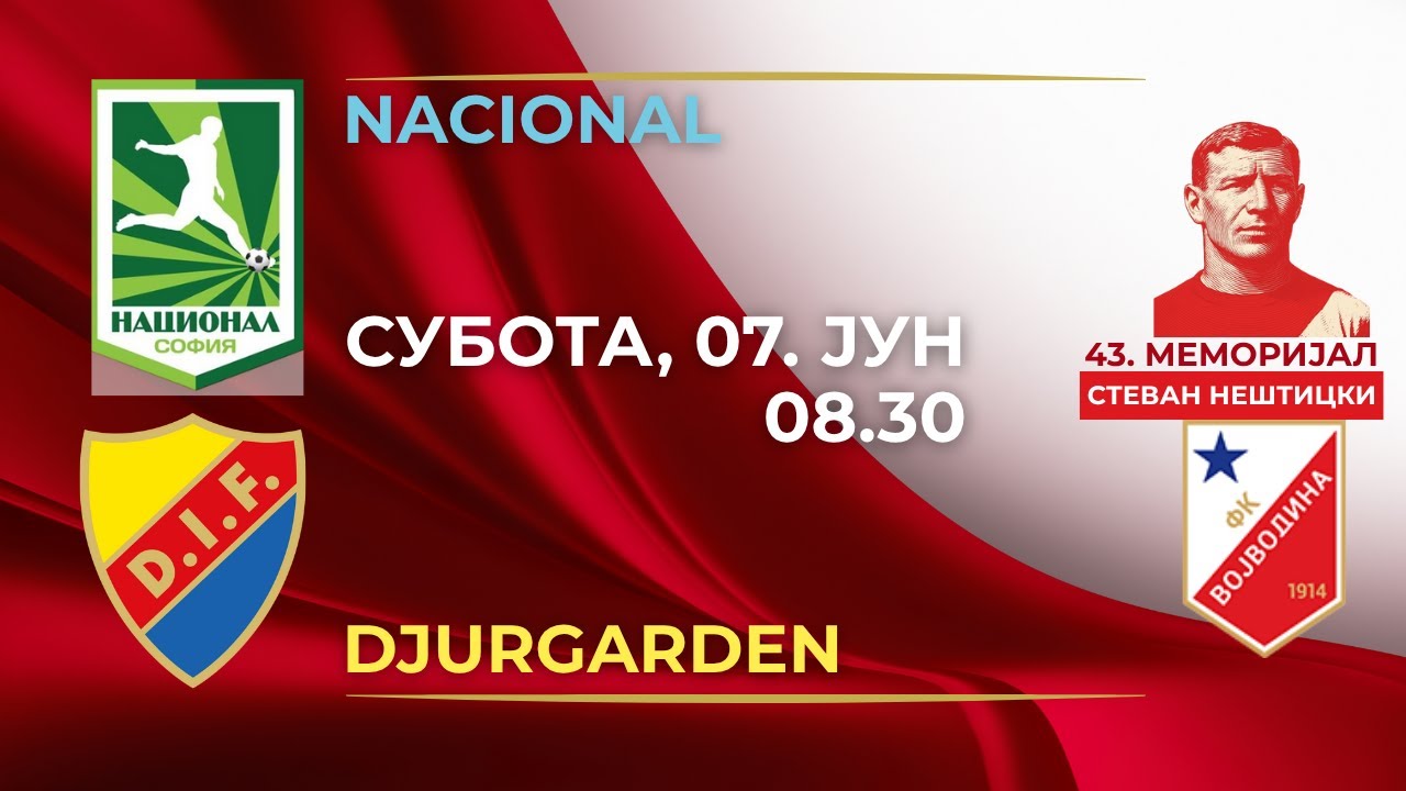 Nacional - Djurgarden, (Subota, 07. Jun, 08.30)