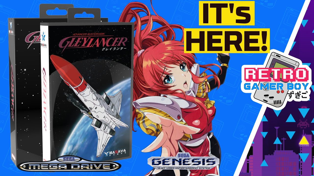 It's Finally Coming To The Sega Genesis & Mega Drive - Gley Lancer