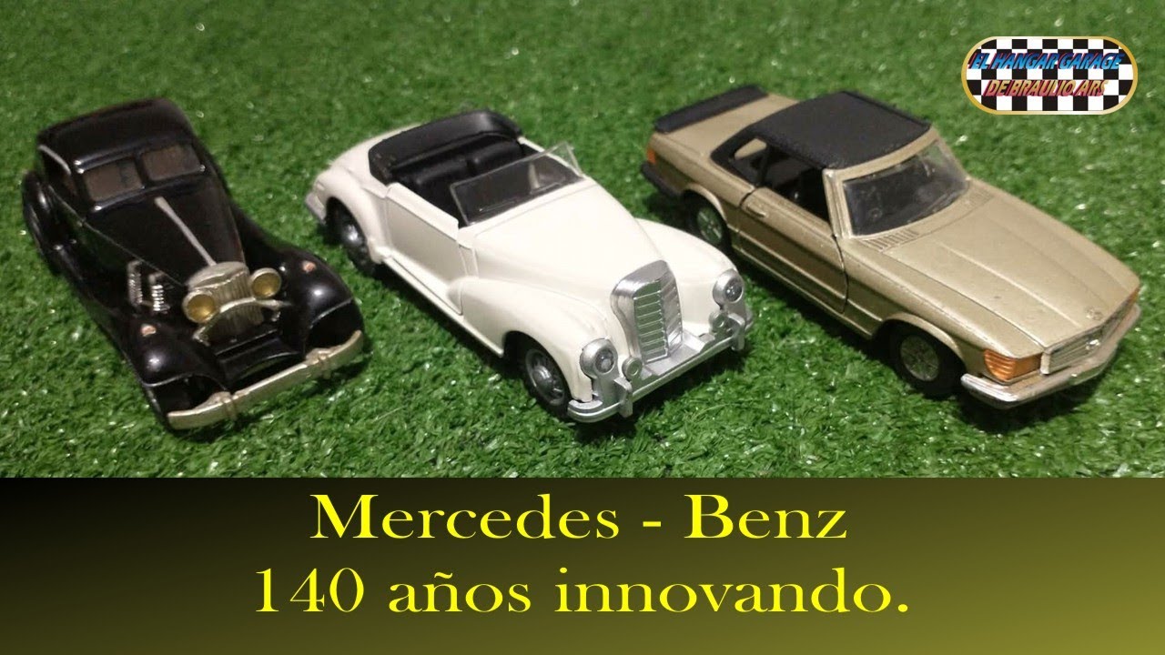 140 AÑOS DE MERCEDES - BENZ, CON MINIATURAS DE SUNNYSIDE SUPERIOR Y TIAN DU, PARTE 1.  #5  2026