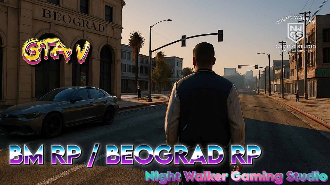 🔴🎮 BM RP / BEOGRAD RP – Dan 1 → Ulazim na server | Night Walker LIVE 📡🔴