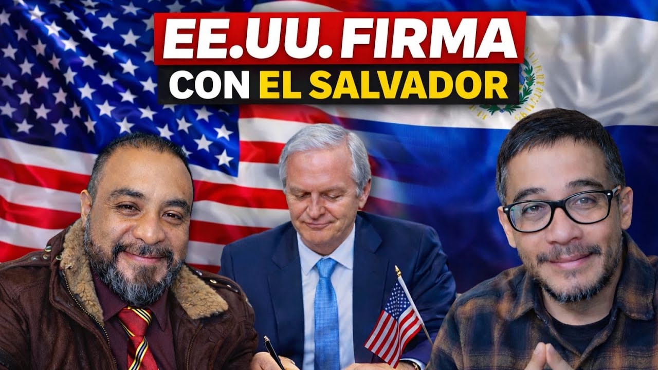 EE.UU. FIRMA CON EL SALVADOR | KAST EN VISITA OFICIAL