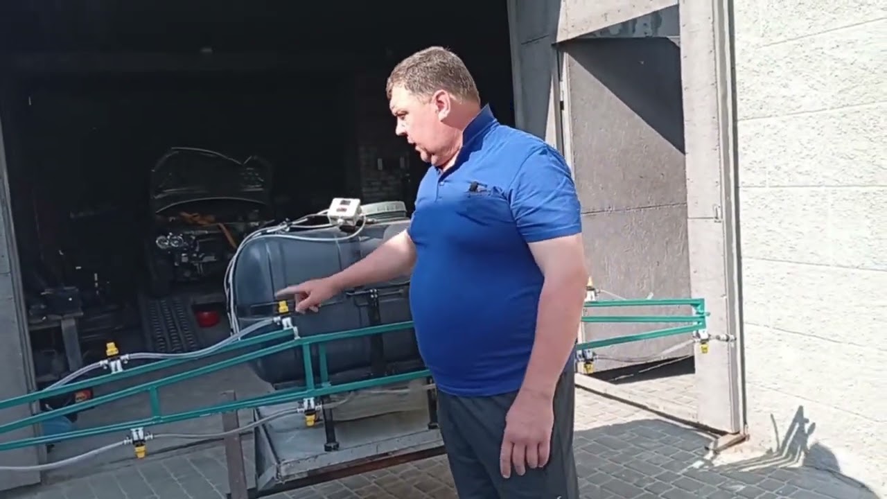 Нові доробки та вдосконалення саморобного оприскувача до нашого Юто 244SX