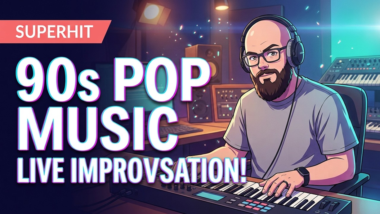 90s POP MUSIC LIVE IMPROVISATION!