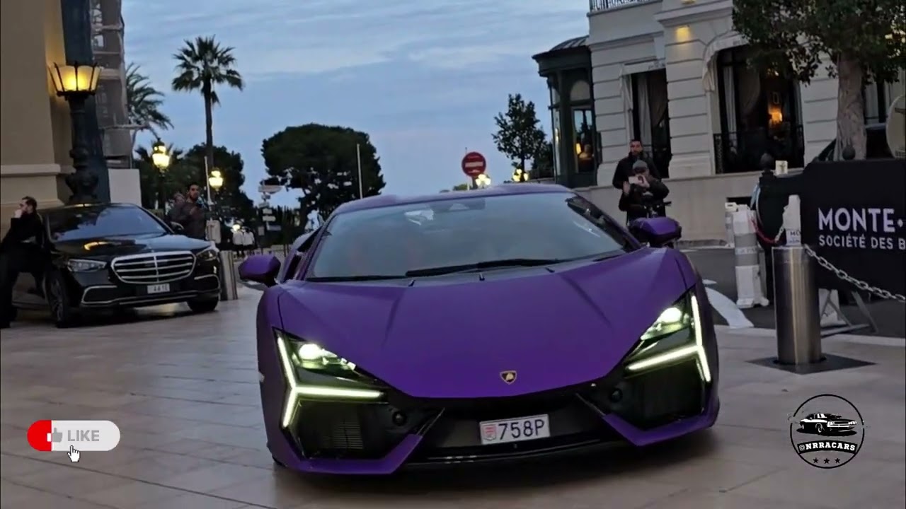 Insane Lamborghinis Taking Over the Streets of Monaco 🇲🇨🔥  #lamborghini  #MonacoSupercars #Supercars
