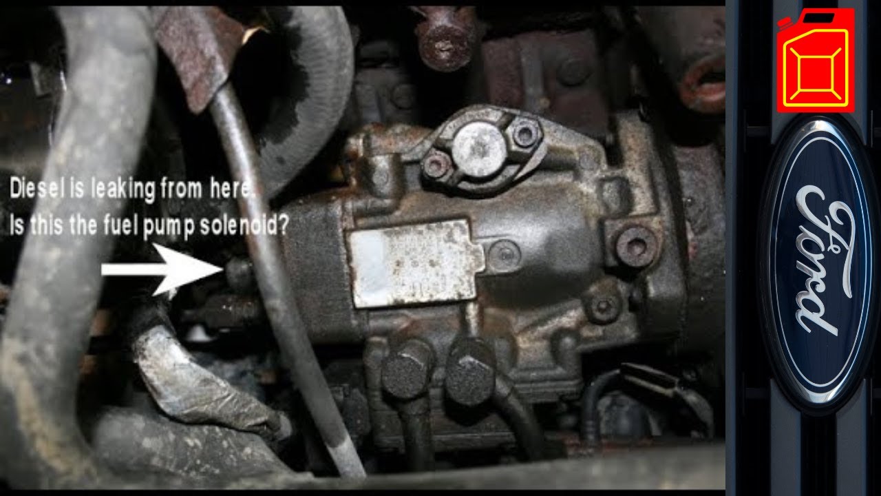 Ford Transit mk6 2.0 DI EGR , intake manifold , fuel pump solenoid cap , fuel pump leaking ,Aufnahme