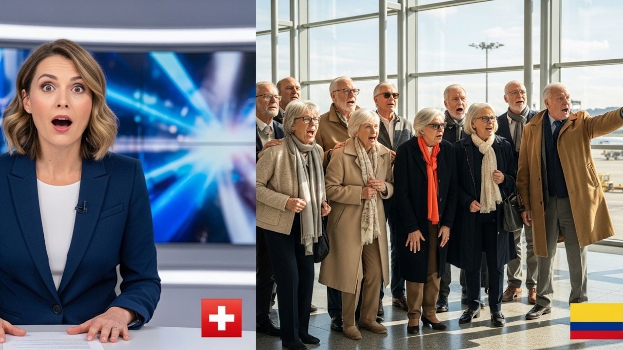 Élite suiza aterriza por emergencia en Colombia y admite que su país debe aprender de ella