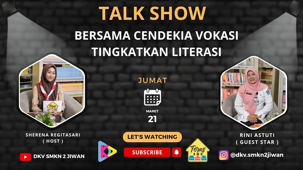 TERAS SMK || BERSAMA CENDEKIA VOKASI KITA TINGKATKAN LITERASI