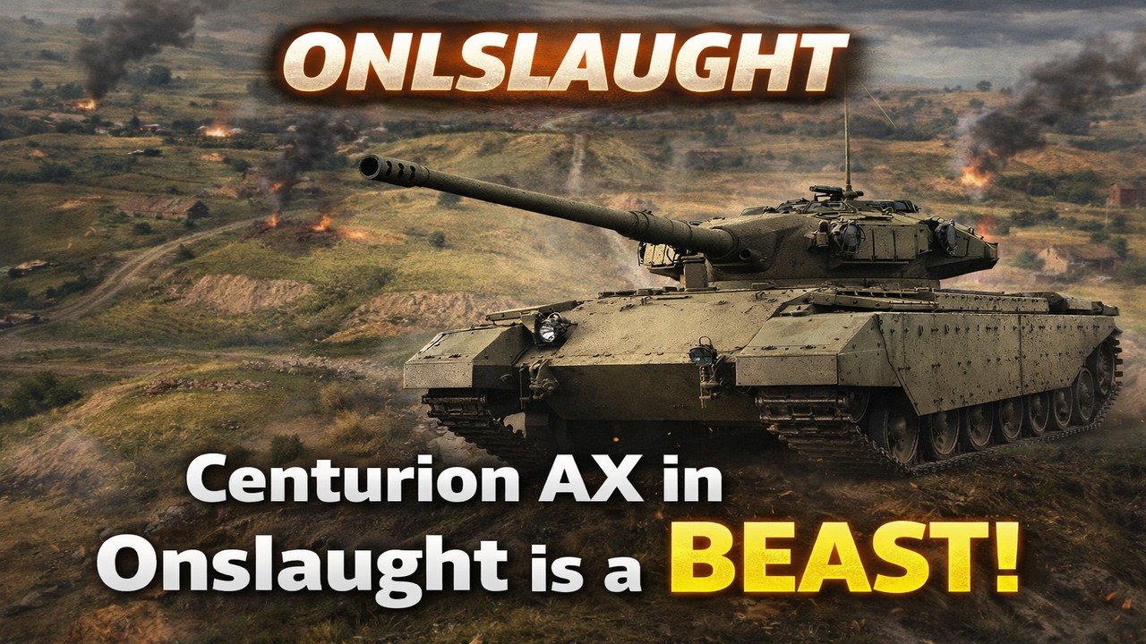 Centurion AX – AMAZING in Onslaught | One of the Best Picks for This Mode | WoT 2.0
