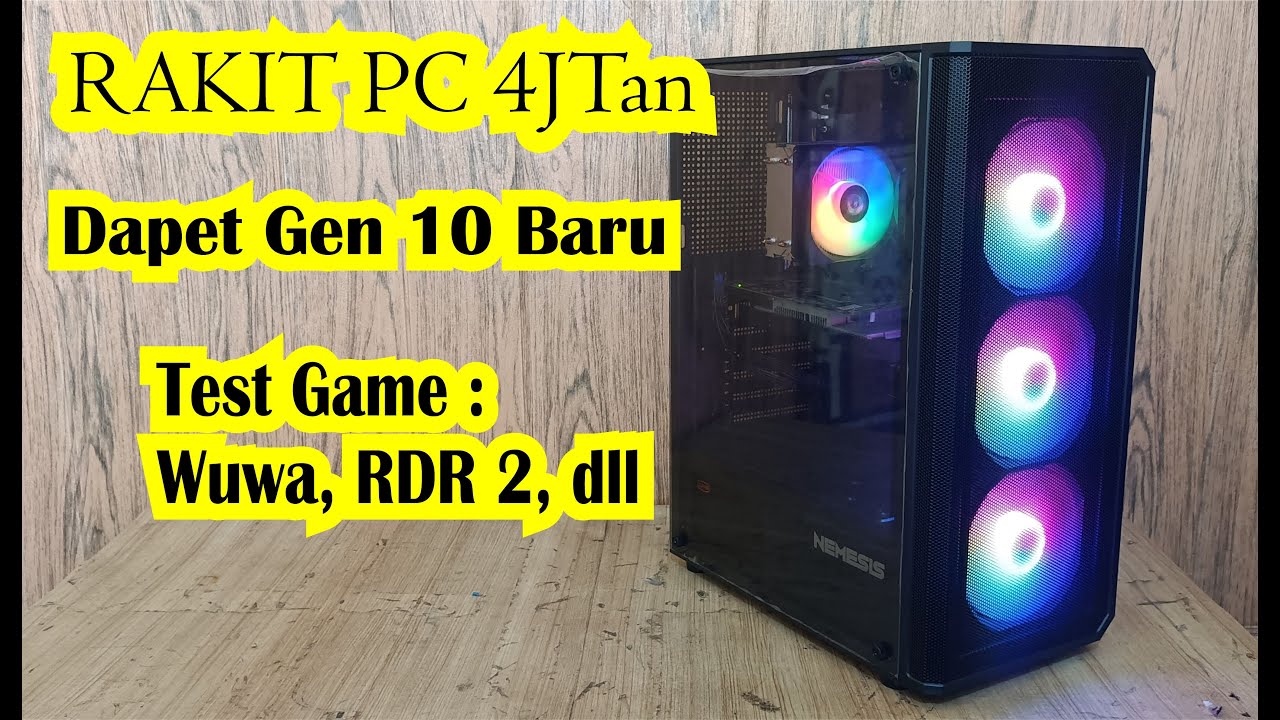 Rakit PC Baru 4jt an Kuat Game Berat #rakitpc