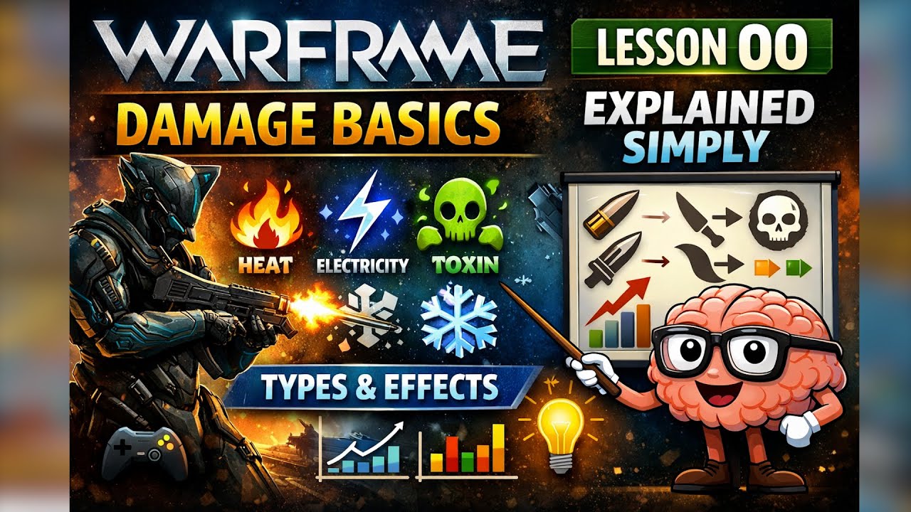 Warframe Damage Basics 🧠📊 | Lesson 00 Explained Simply