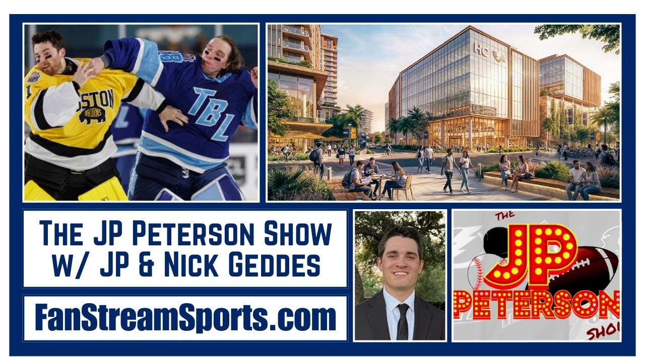 Corey Long on Lightning Outdoor Comeback + Wild Goalie Fight & Rays Stadium Renderings