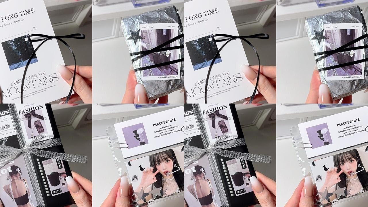 vlog丨沉浸式打包小卡丨白噪音丨助眠向#xxxifs#开箱#沉浸式
