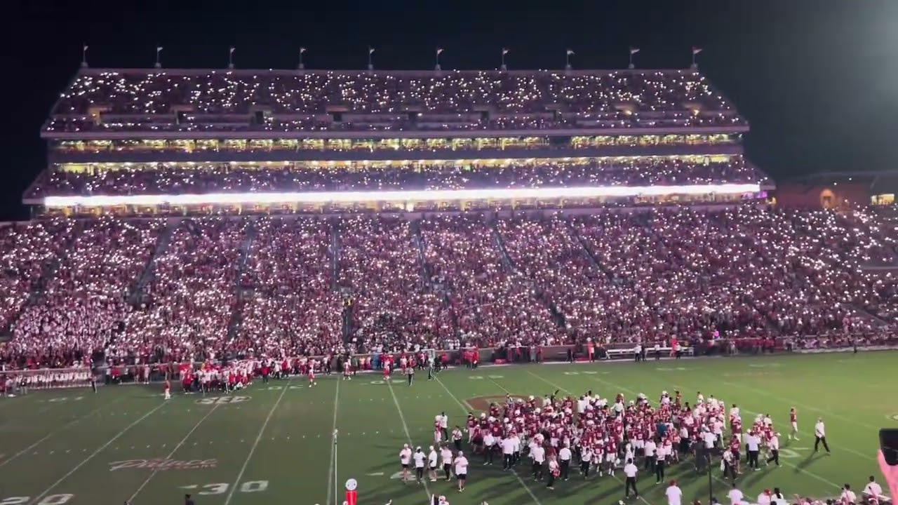 OU Sooners Toby Keith start of 4th quarter Tribute 9/7/24 