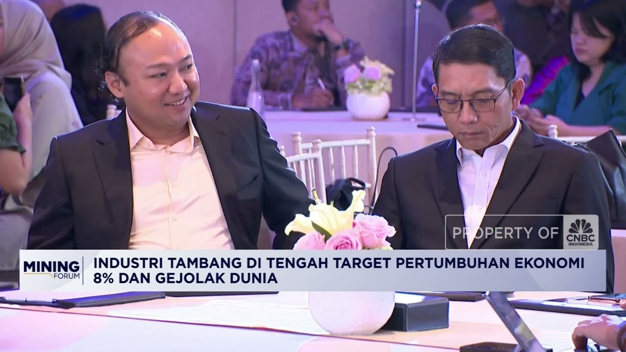 Industri Tambang di Tengah Target Ekonomi 8% & Gejolak Global