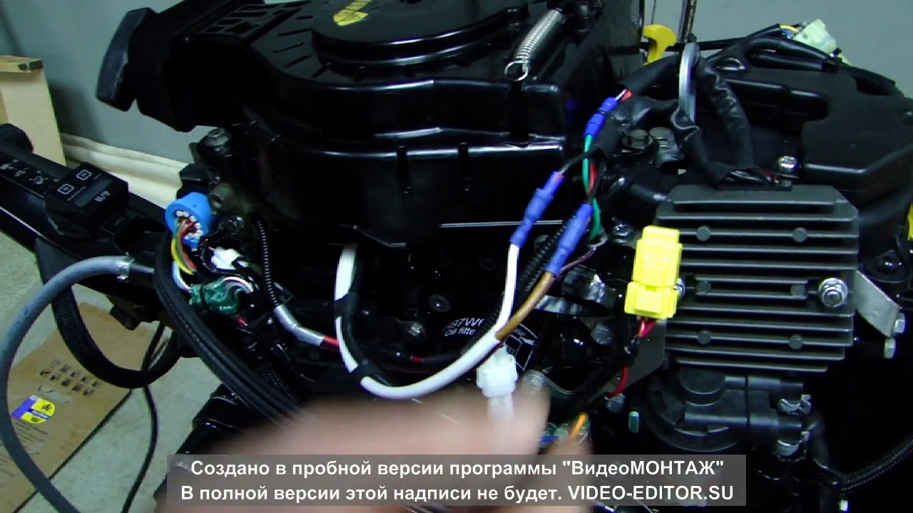 Демонстрация намотанного статора мотора Mercury ME F20 EFI – 2018г    5 часть