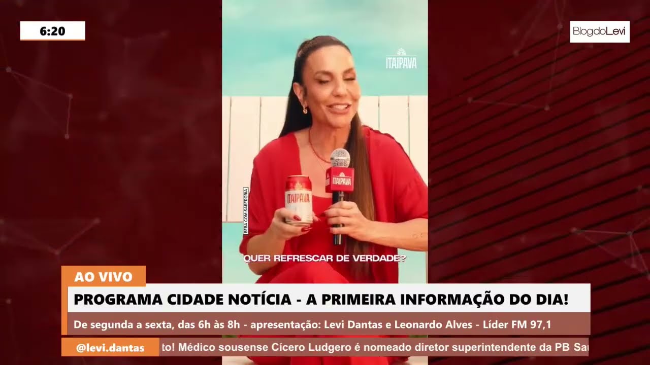 Cidade Notícia - 24.02.2026 - #LeviDantas33