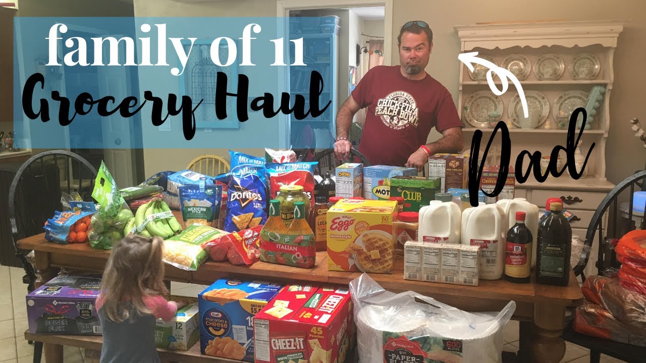 Large Family Grocery Haul || Pandemic Grocery Haul || Family of 11