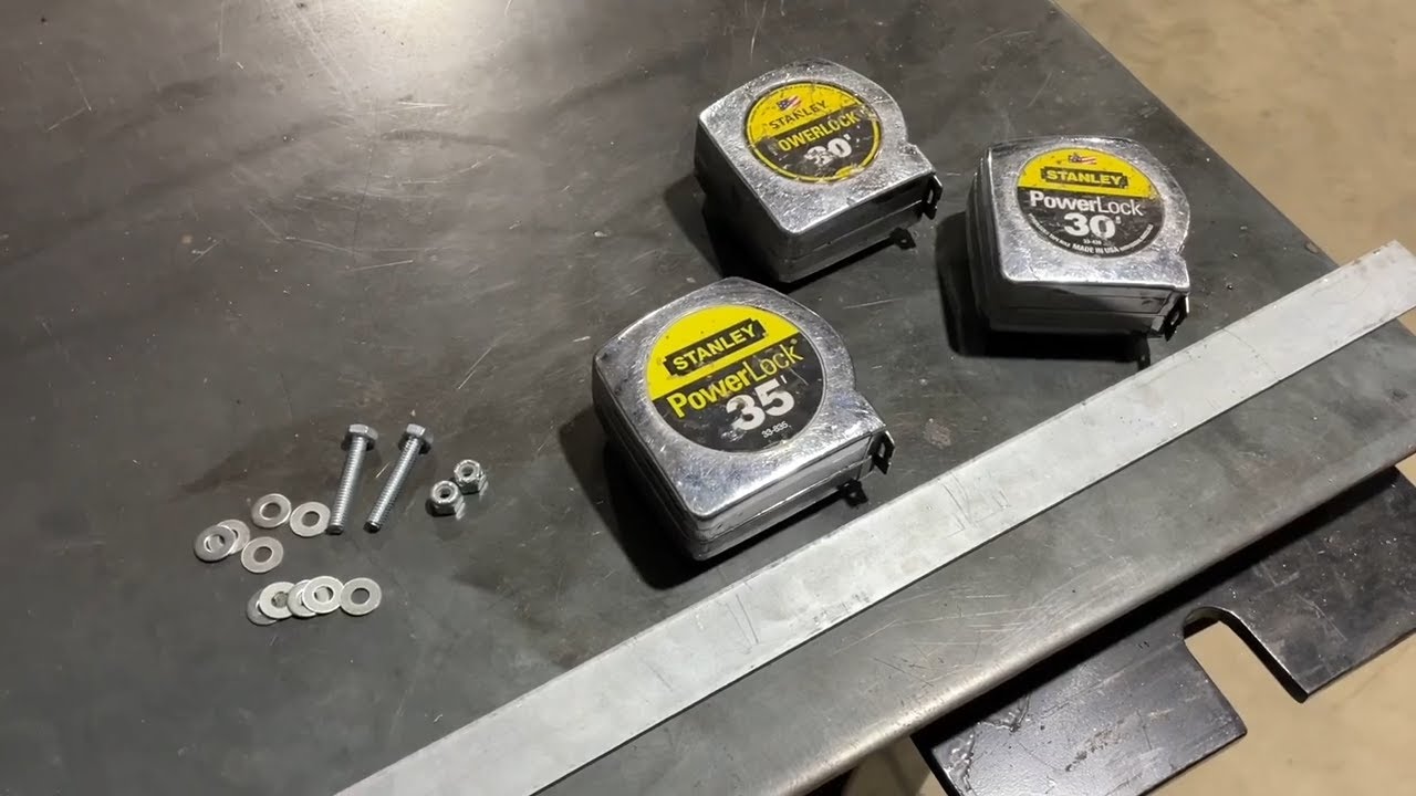 Simple Tape Measure Storage
