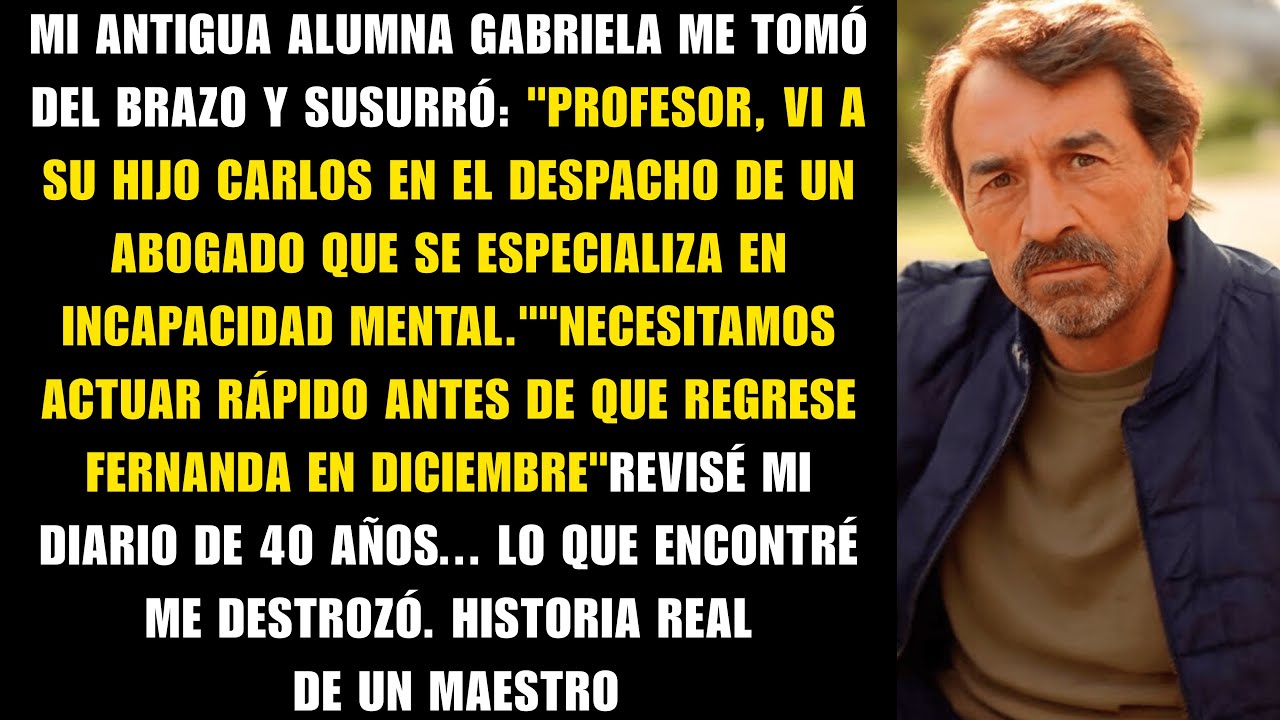 Mi hijo me pidió que dejara MI PROPIA CASA... revisé mi diario de 40 años y descubrí su plan...