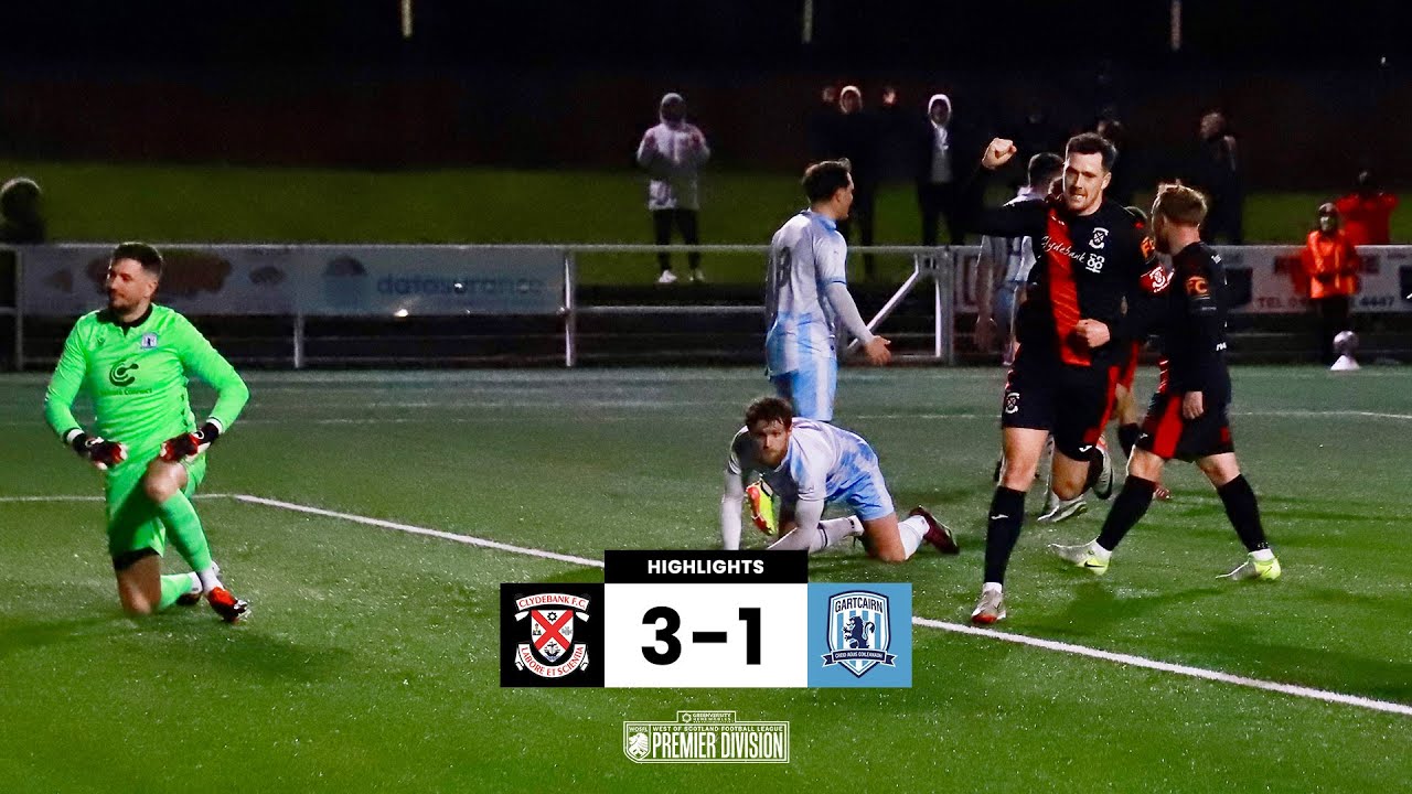 HIGHLIGHTS: Clydebank 3-1 Gartcairn