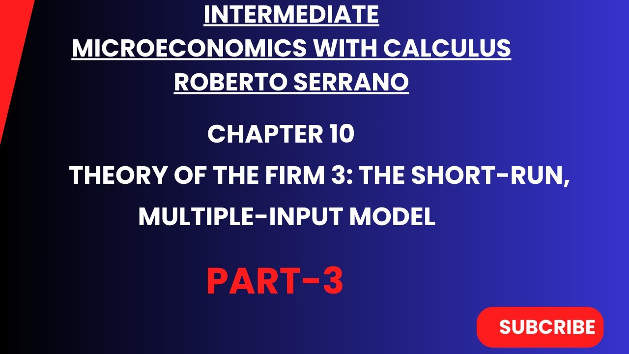 chapter 10/- short cost and output relationship/part -3