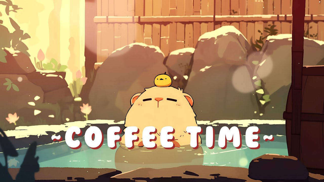 Capybara Lofi Music Station - Calming Beats & Melodies ~ Quiet Moments ~ 🎵 | Continuous Mix