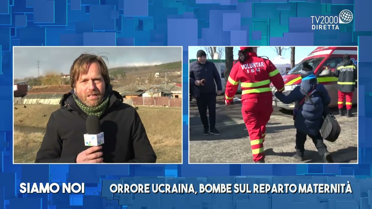 Siamo Noi, 10 marzo 2022 - Guerra in Ucraina: aggiornamenti da Sculeni (Romania)