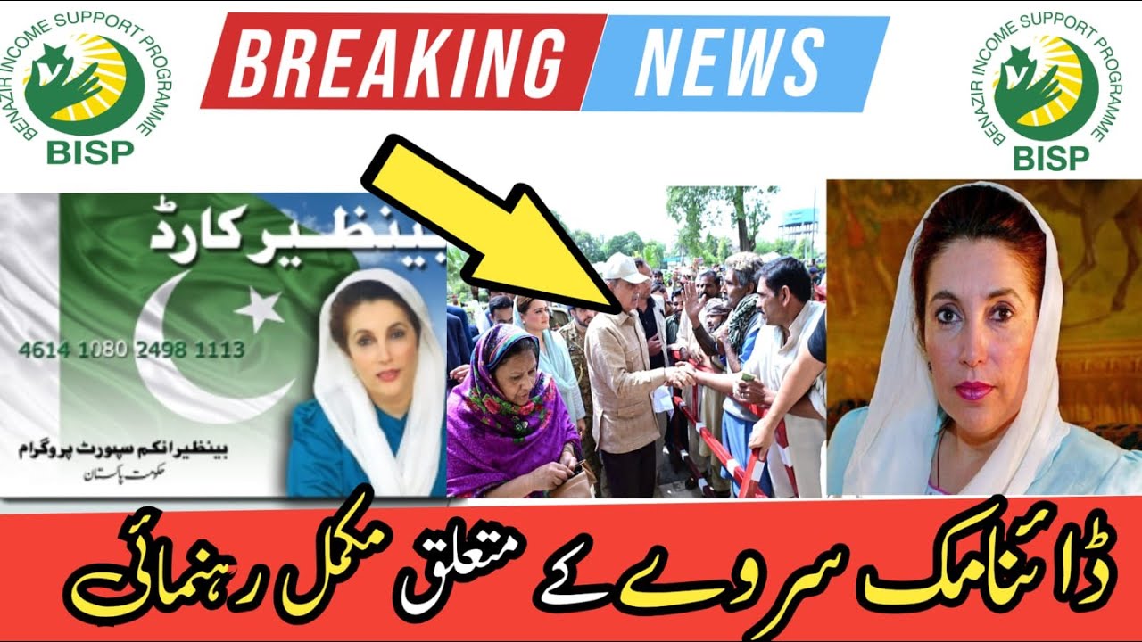 How to get register in Dynamic  survey | BISP dynamic survey 2024 | Dynamic survey complete process