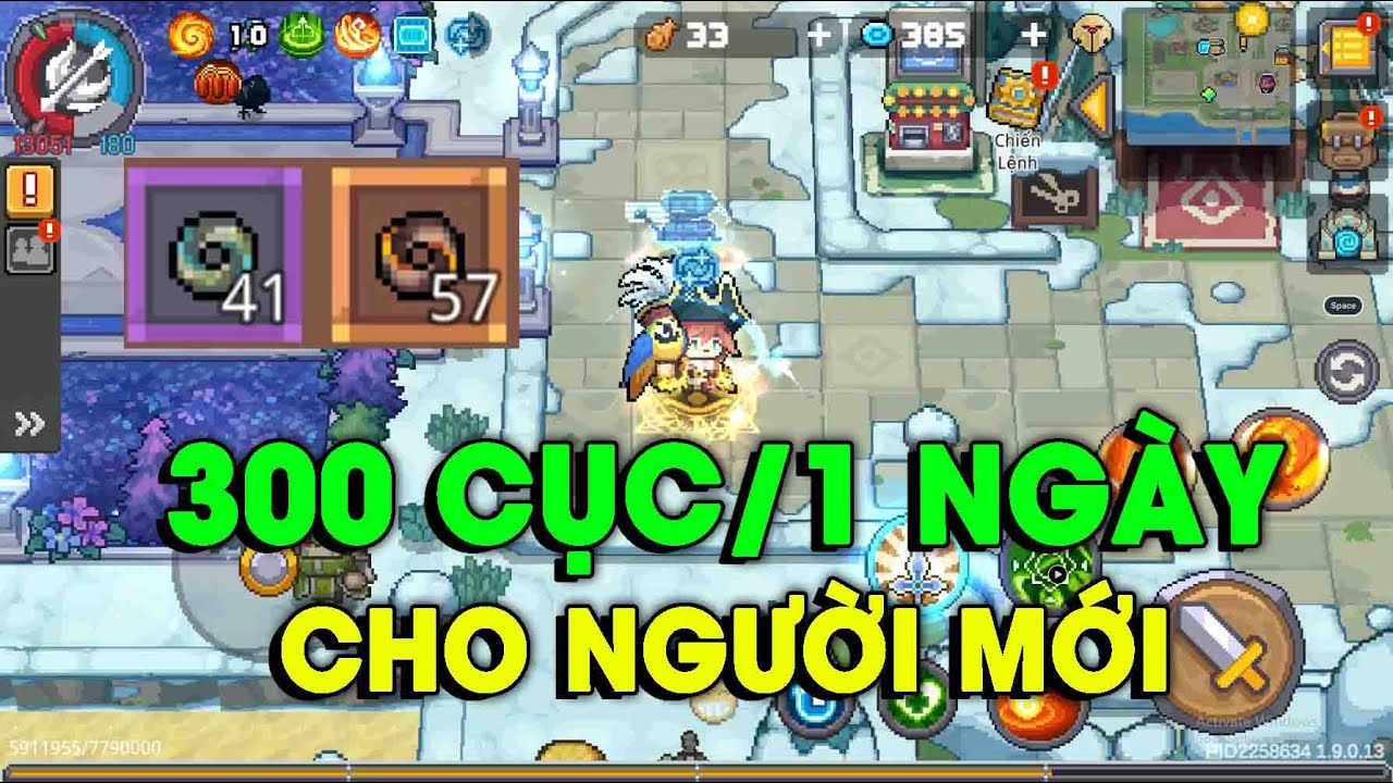 Cách Cày 200 - 300 cục đá đúc PHONG HÓA 1 ngày | Soul Knight Prequel SS5