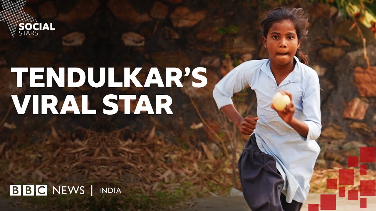 Sushila Meena: How Sachin Tendulkar made this Indian girl an online cricket star | BBC News India