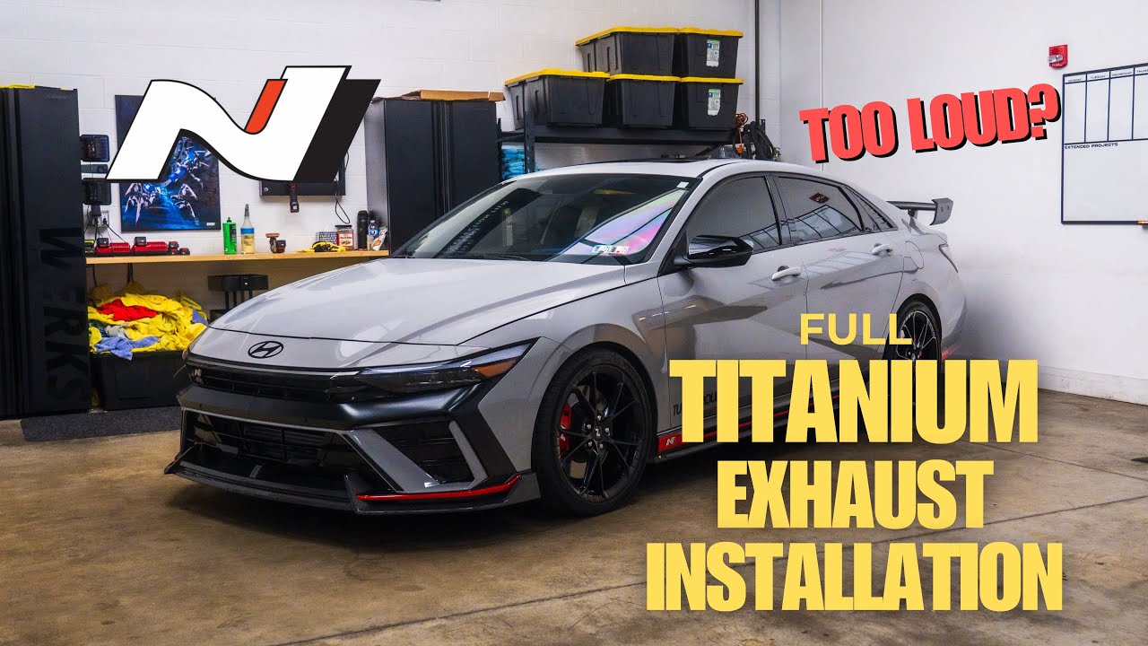 HOW LOUD IS THE SXTH ELEMENT VALVED TITANIUM EXHAUST ON THE ELANTRA N?!
