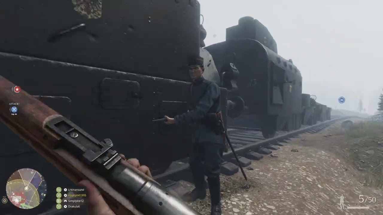 Tannenberg WW1 PS5:Maneuver Full match