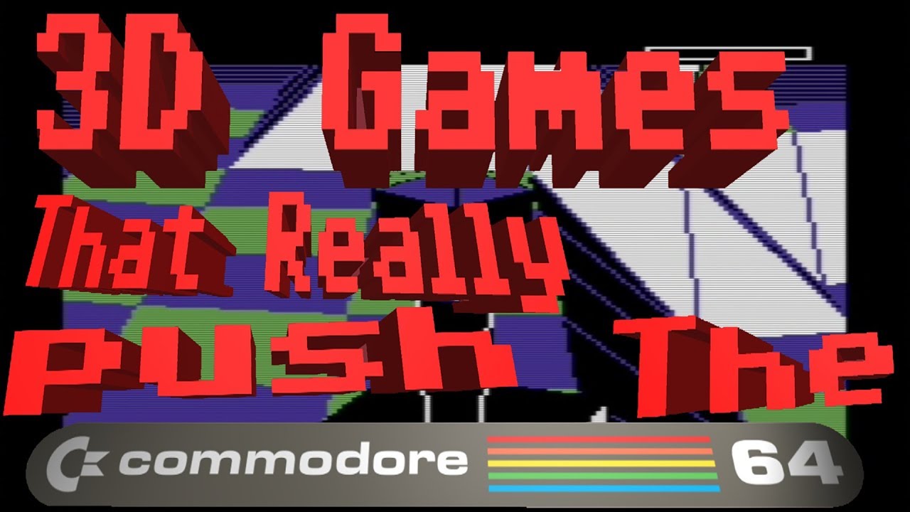 3D-игры, которые действительно двигают Commodore 64 вперед