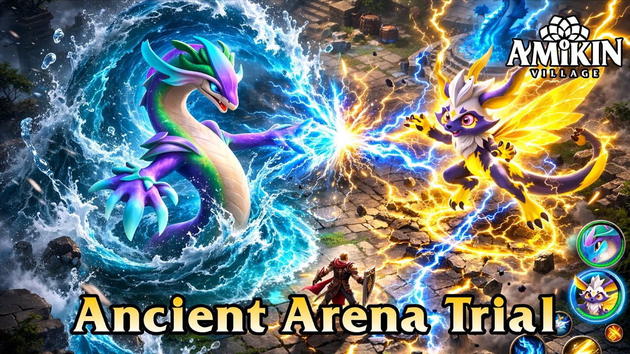 🗡️ AMIKIN VILLAGE - ANCIENT ARENA TRIAL : AB AAEGA MAZAA 🤣 | 198