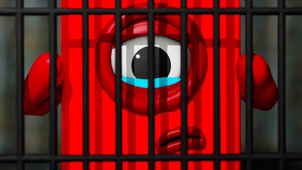 Numberblock One Tries to Escape the Guard&hellip; What Happens Next?