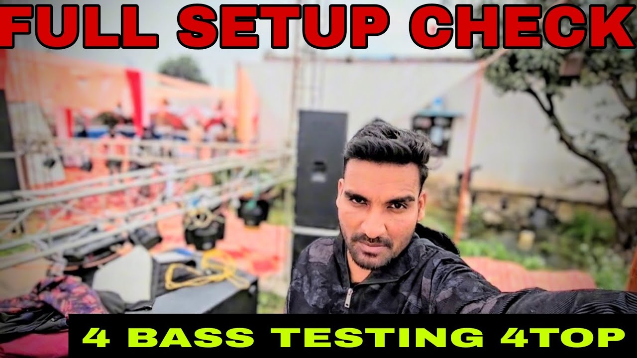 AJJ HAM KARTE DJ SETUP CHECK 🔊 | Sound Test | DJ Setup Full Vlog | Bass Test 2026