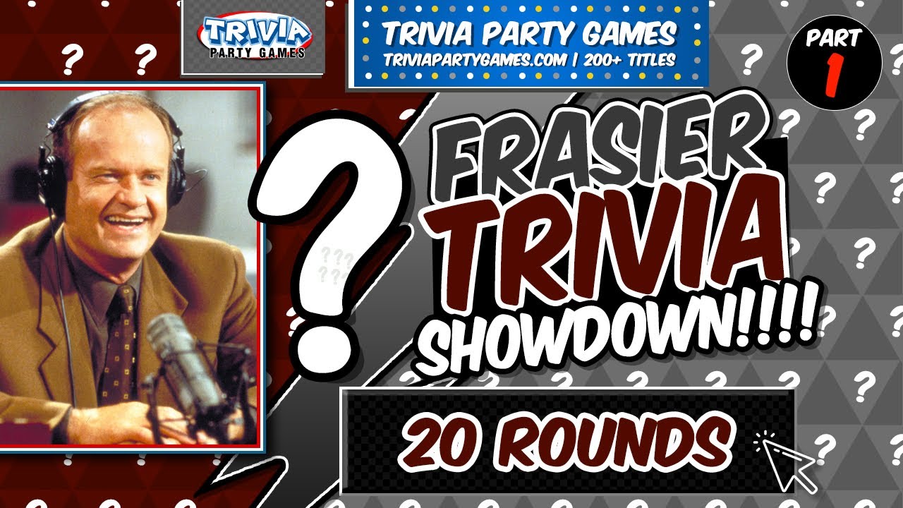 Frasier | Trivia Party Game | 20 Questions